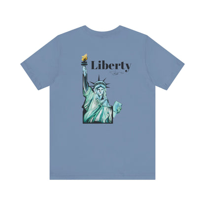 Idaho Statue of Liberty Unisex Jersey Short Sleeve Tee