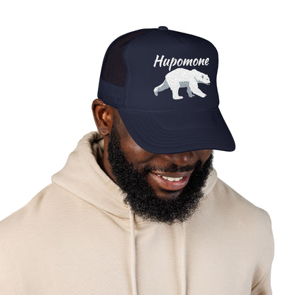 Hupomone Polar Bear Foam Trucker Hat (Embroidery)