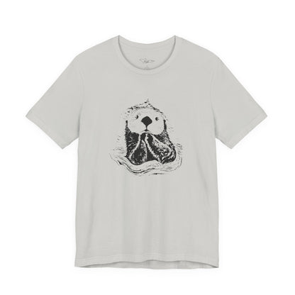 Praying Sea Otter Unisex Jersey Short Sleeve Tee