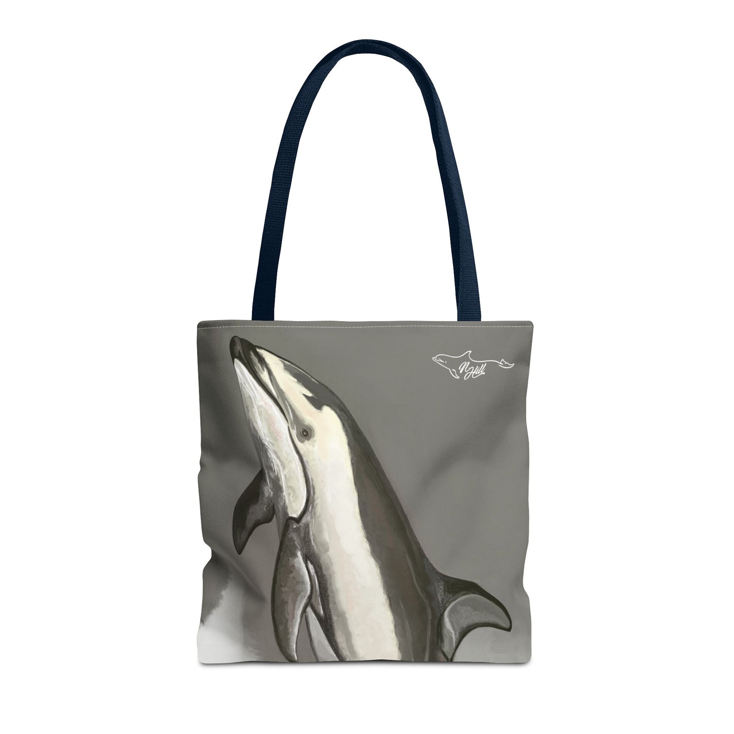 Pacific White Sided Dolphin Tote Bag (AOP)