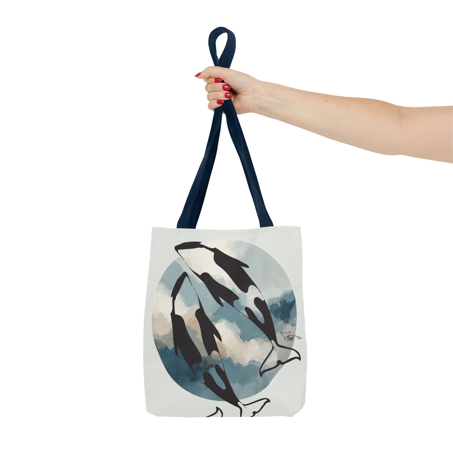 Orcas World Tote Bag (AOP)