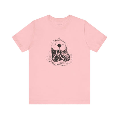 Praying Sea Otter Unisex Jersey Short Sleeve Tee