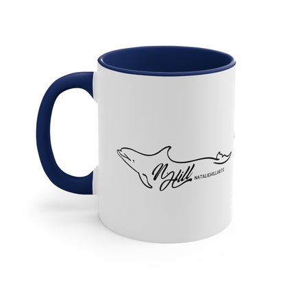 Mako Shark Accent Coffee Mug, 11oz