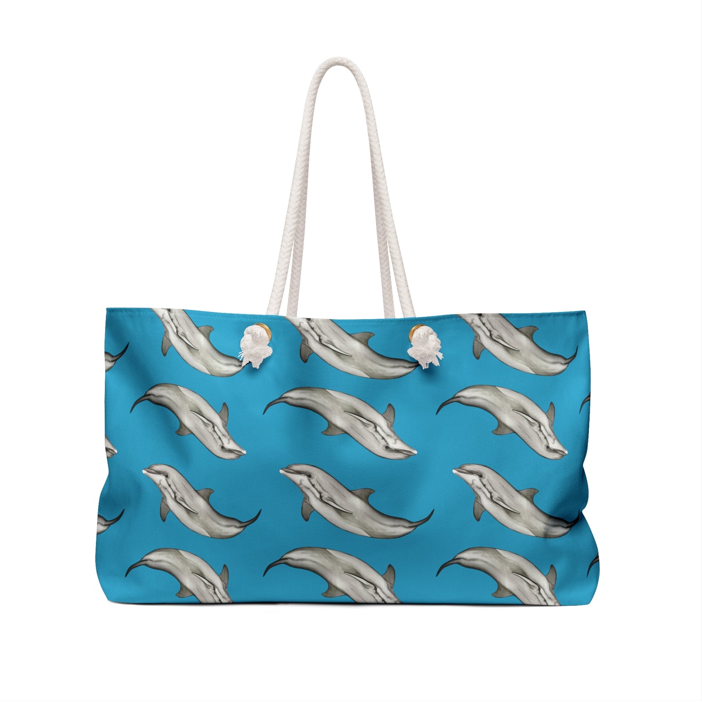 Dolphin Pattern Weekender Bag