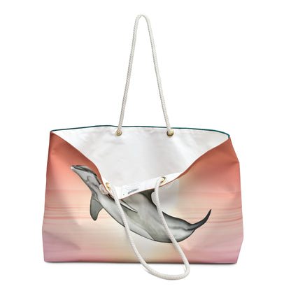 Dolphin Sunset Weekender Bag