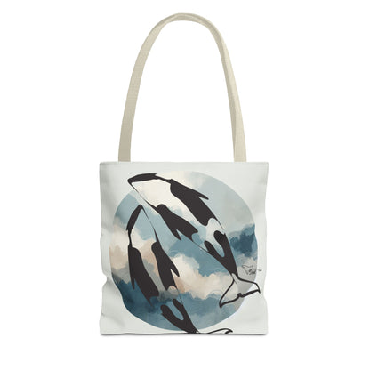 Orcas World Tote Bag (AOP)