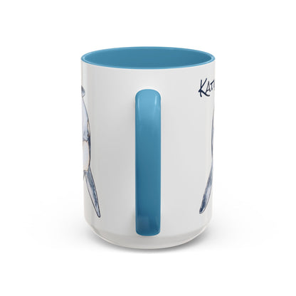 Katina Orca Whale Accent Coffee Mug (11, 15oz)