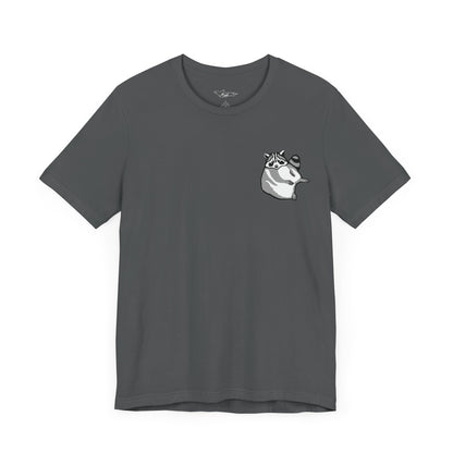 Raccoon Unisex Jersey Short Sleeve Tee