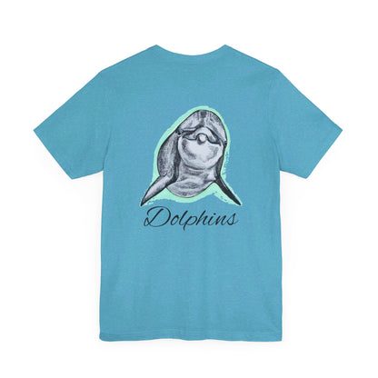 Dolphins  Unisex Jersey Short Sleeve Tee