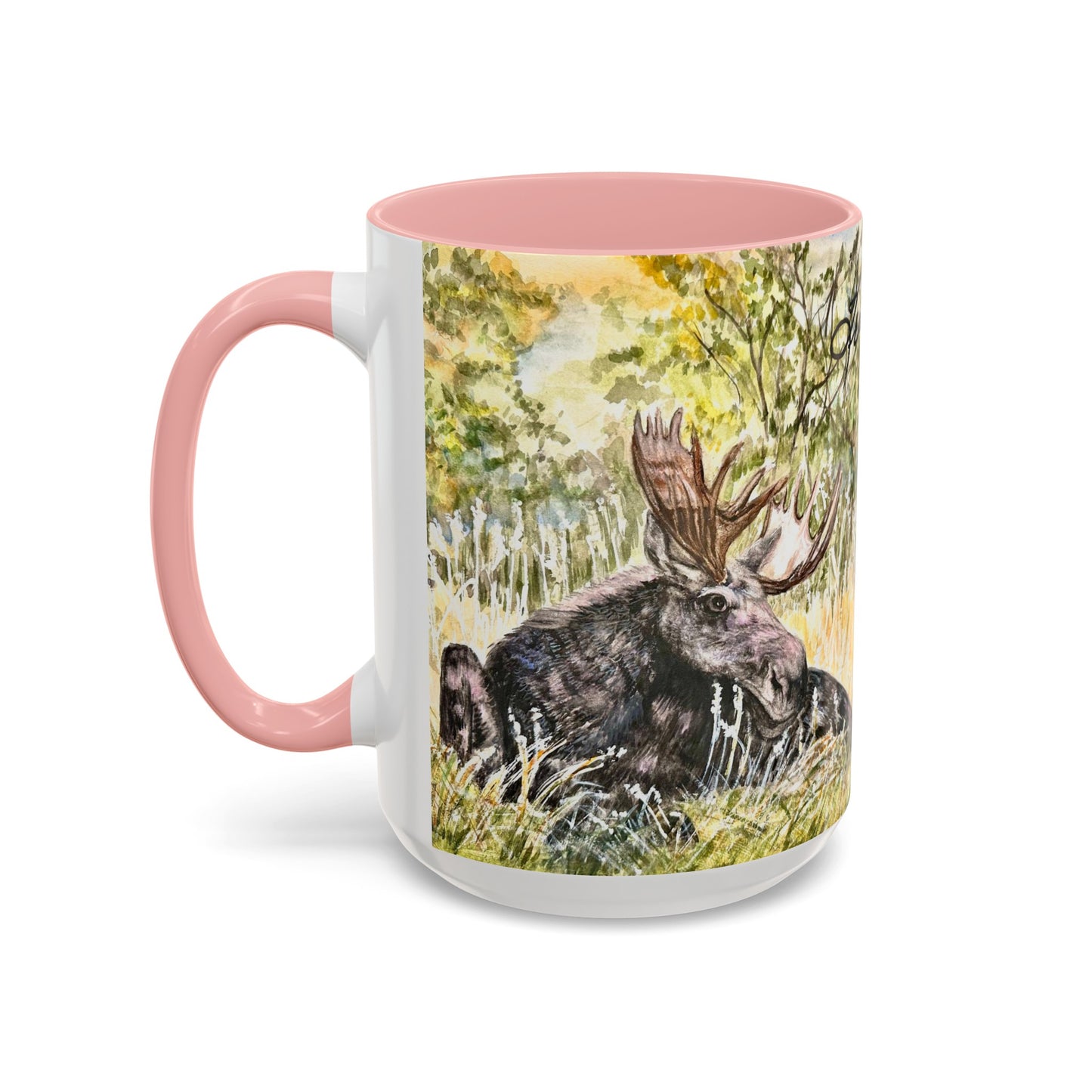 Moose Accent Coffee Mug 15oz