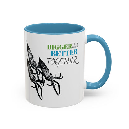 Squid Bigger and Better Together Accent Coffee Mug, 11oz