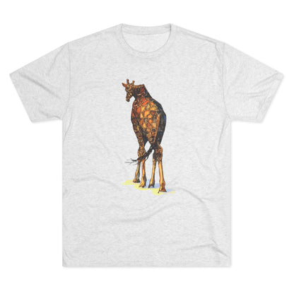 Giraffe Unisex Tri-Blend Crew Tee