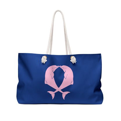 Breast Cancer Research Pink Dolphin Weekender Bag