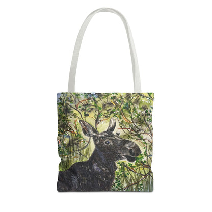 Hidden Springs Moose Tote Bag (AOP)