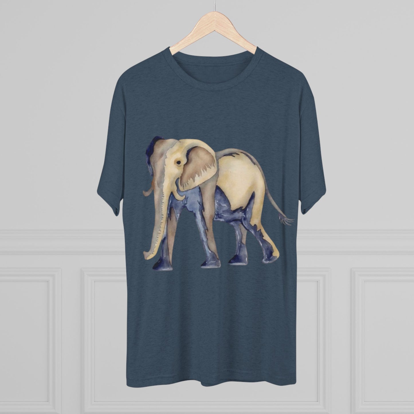 Elephant Unisex Tri-Blend Crew Tee