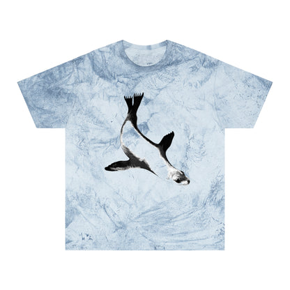 Sea Lion Unisex Color Blast T-Shirt