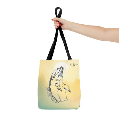 Dolphin Sun Tote Bag (AOP)