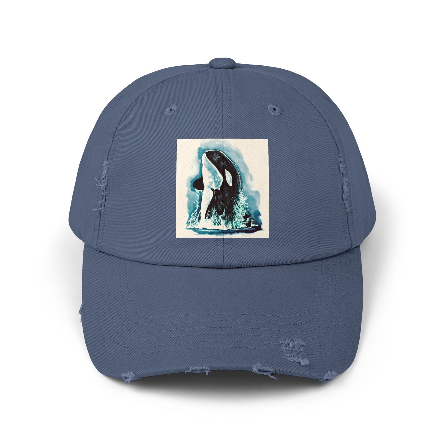 Orca Unisex Distressed Cap