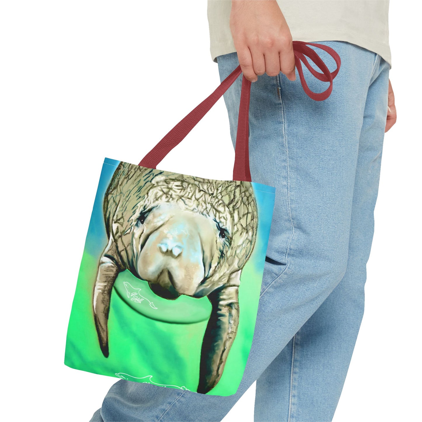 Manatee Tote Bag (AOP)