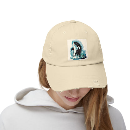 Orca Unisex Distressed Cap