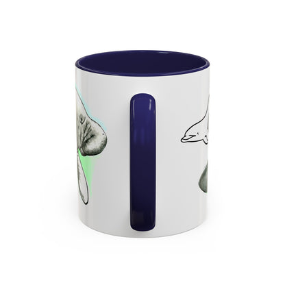 Manatee Accent Coffee Mug (11, 15oz)