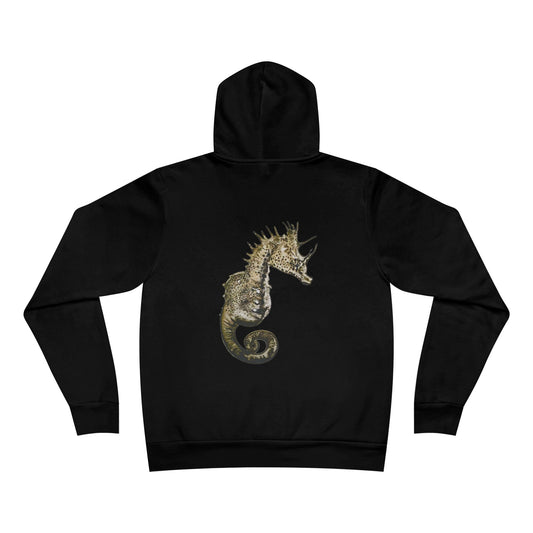 Sea Horse Unisex Sponge Fleece Pullover Hoodie