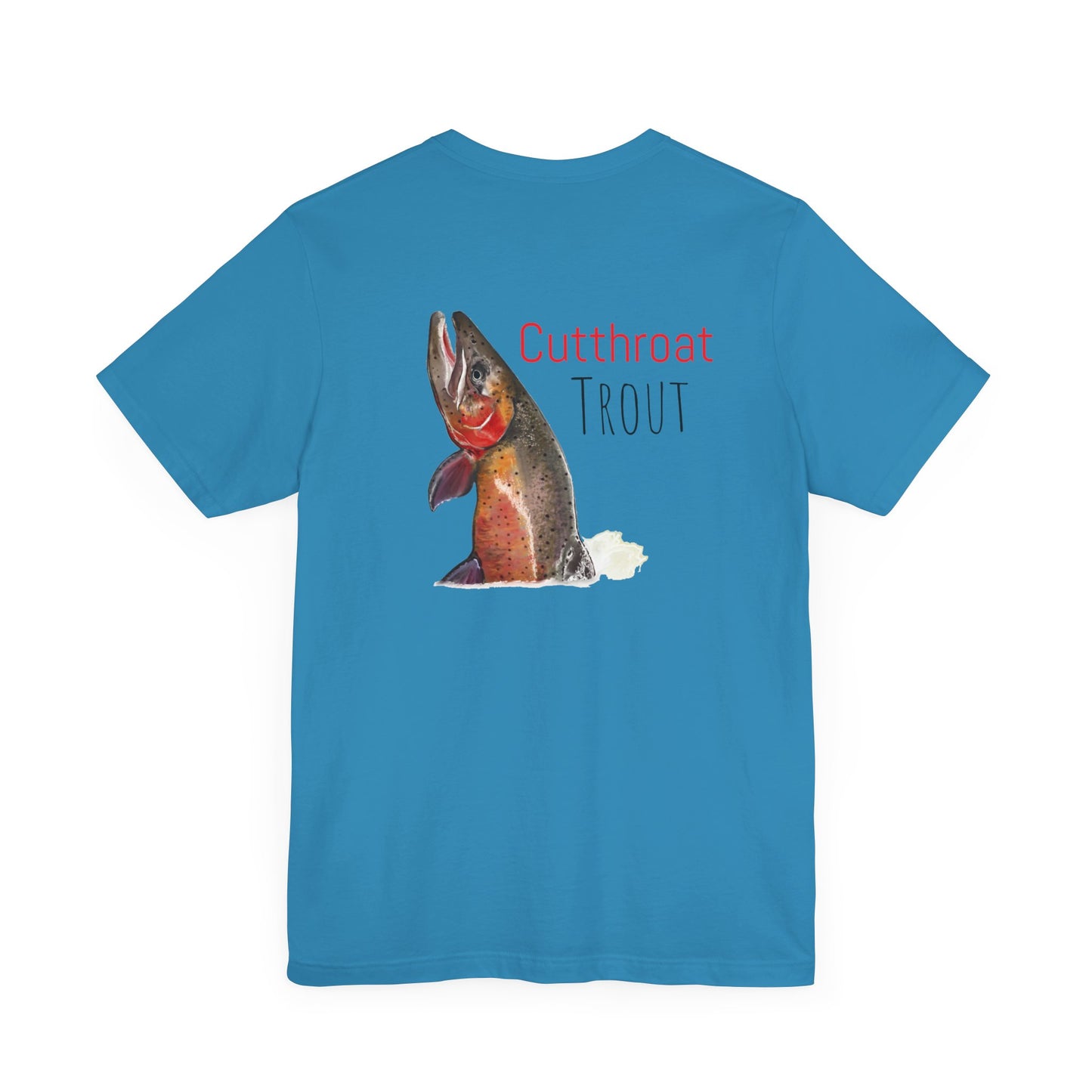 Cutthroat Trout Unisex Jersey Short Sleeve Tee