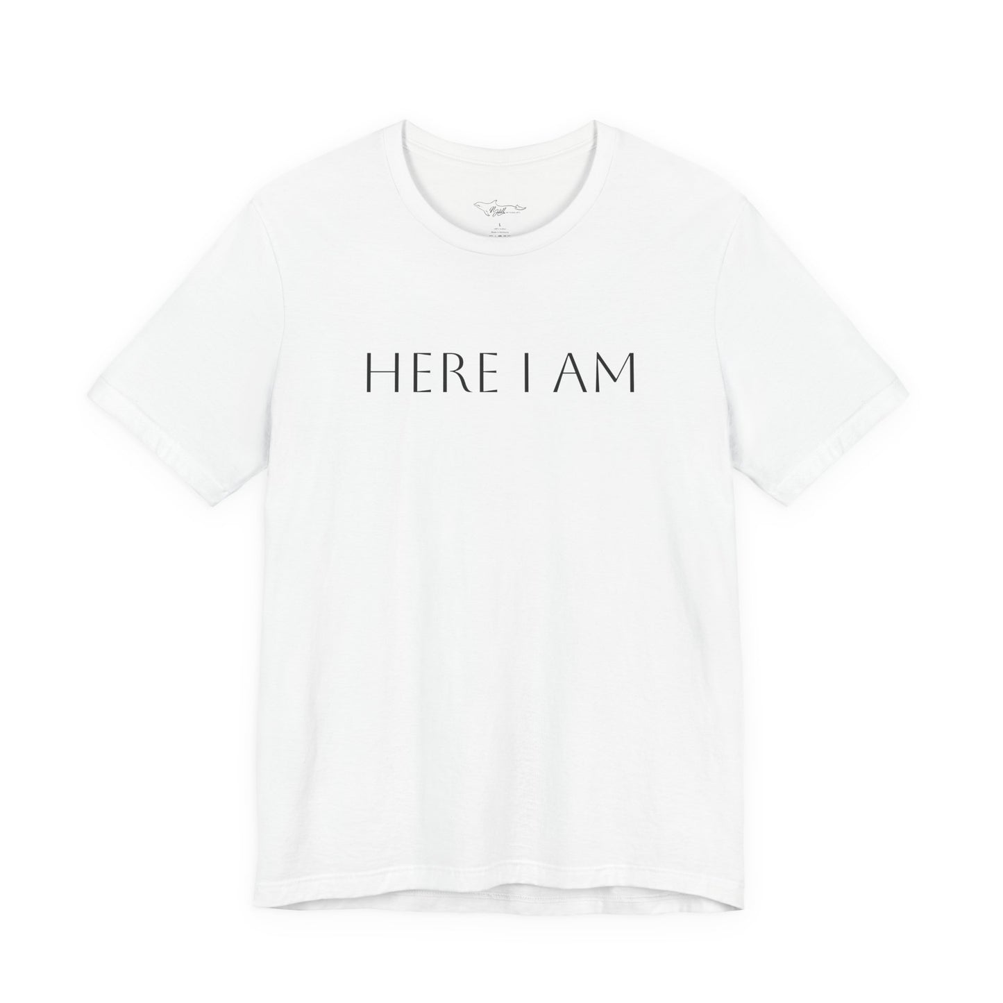 Here I Am Jersey Short Sleeve Tee