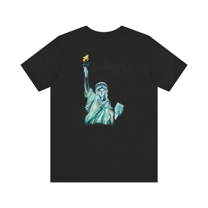 Idaho Statue of Liberty Unisex Jersey Short Sleeve Tee