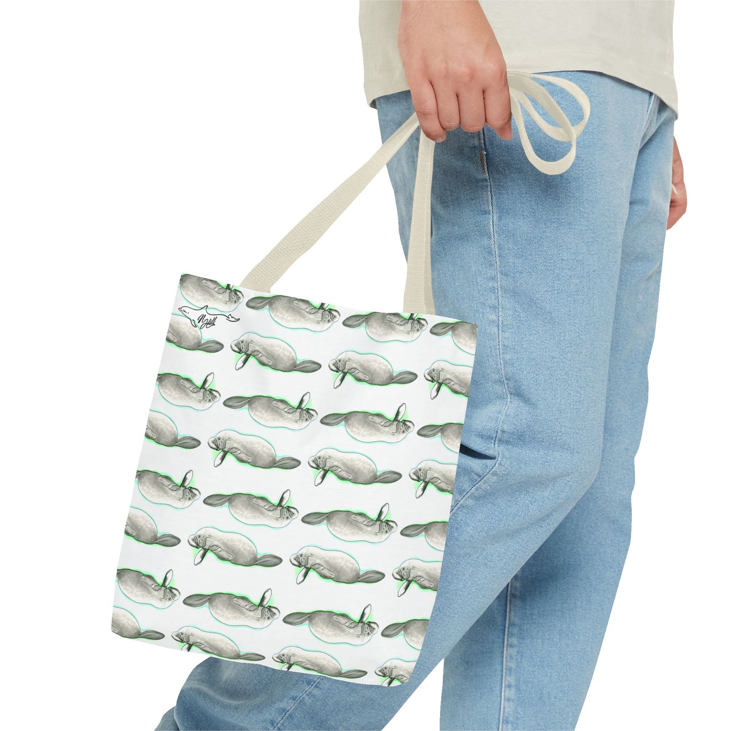 Manatee Tote Bag (AOP)