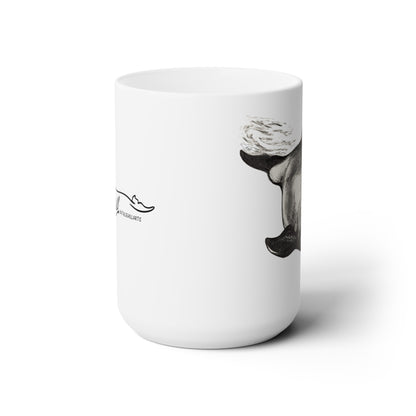 Dolphin Dive Ceramic Mug 15oz