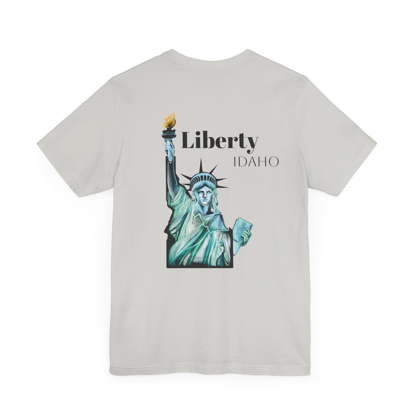 Statue of Liberty Idaho Jersey Short Sleeve Tee